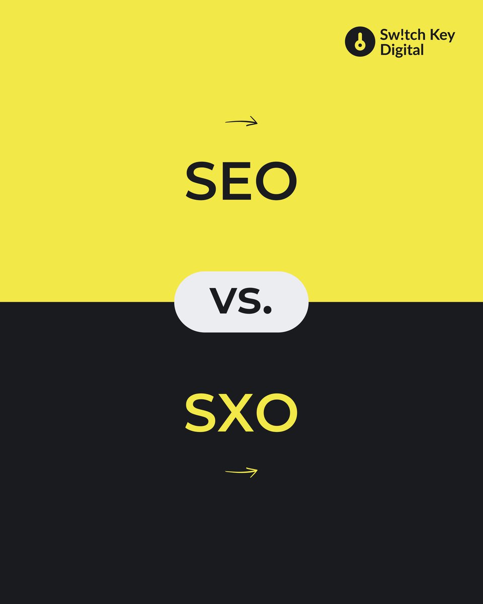 SwitchKDigital's tweet photo. SEO vs. SXO: What's the real difference?

SEO alone won’t do the job. SXO ensures you get the clicks and the conversions.

Do you want to take your website beyond just traffic? 🚀 Let’s chat about how SXO can help!

#SwitchKeyDigital #SXO #SEO #SearchExperienceOptimization https://t.co/pYogcbaTtv