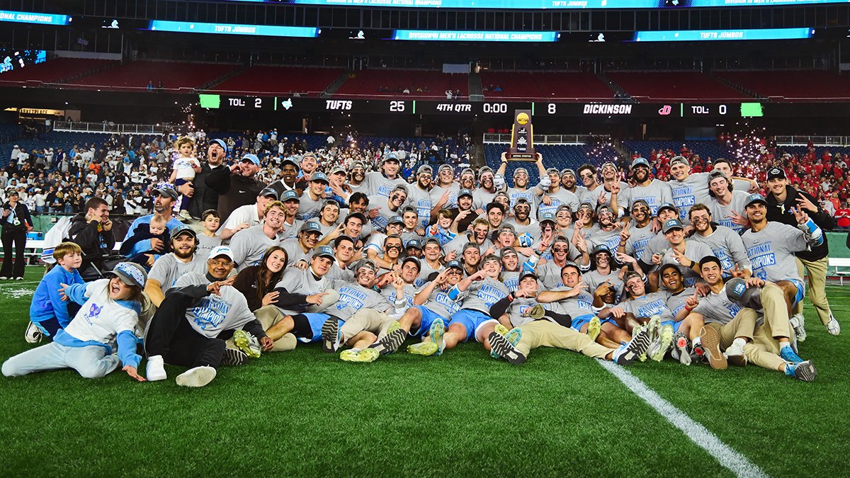 Tufts University (@tuftsuniversity) on Twitter photo TUFTS MEN'S LACROSSE: 2025 NATIONAL CHAMPIONS! ππ
<a href="/TuftsLacrosse/">Tufts Lacrosse</a> | <a href="/TuftsJumbos/">Tufts Jumbos</a> TUFTS MEN'S LACROSSE: 2025 NATIONAL CHAMPIONS! ππ
<a href="/TuftsLacrosse/">Tufts Lacrosse</a> | <a href="/TuftsJumbos/">Tufts Jumbos</a>
