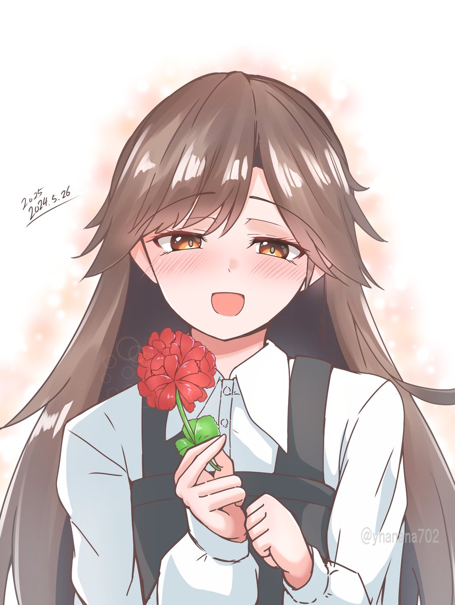 荒潮(艦隊これくしょん) 「荒潮おめでとう…(修正&再掲) #荒潮進水日 」|なおつ@新刊委託中のイラスト
