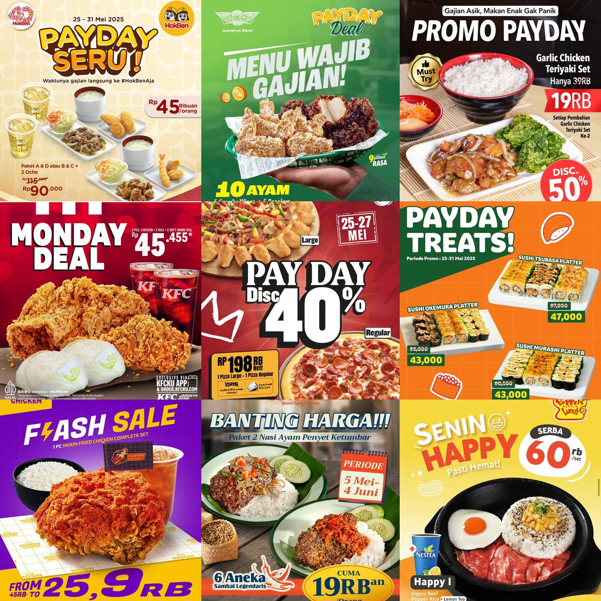 nrcistic's tweet photo. INFO PROMO SHOPEEFOOD PAYDAY BULAN MEI 2025
.
(a Promo Thread) https://t.co/H1WUafkkM3