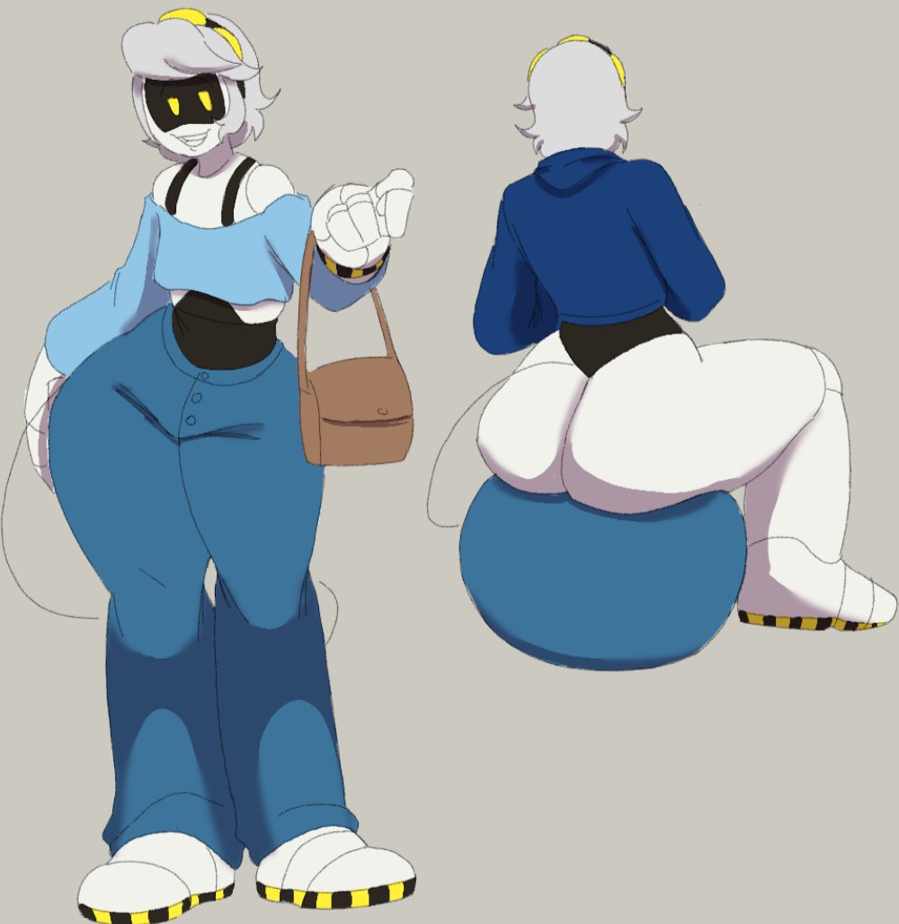 Made another n one with simple shading cause I'm big eepy ヽ(´ー｀)ノ