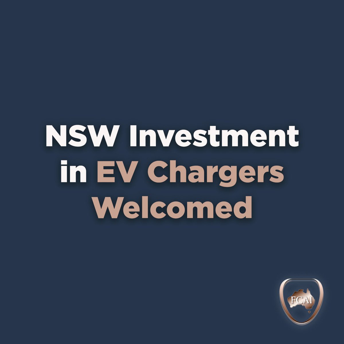 “Improved access to public fast-charging stations will help alleviate range anxiety and support consumer confidence as Australians transition to zero and low-emission vehicles”

Full story: fcai.com.au/nsw-investment…

#FCAI #mobility #EV #charger #auspol #nswpol #charging #ZLEV