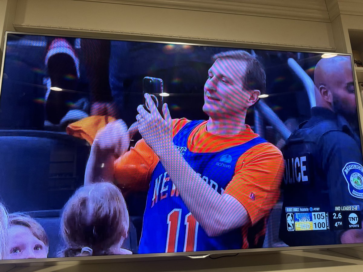 .<a href="/RepDanGoldman/">Rep. Dan Goldman</a>, certified <a href="/nyknicks/">NEW YORK KNICKS</a> fan.