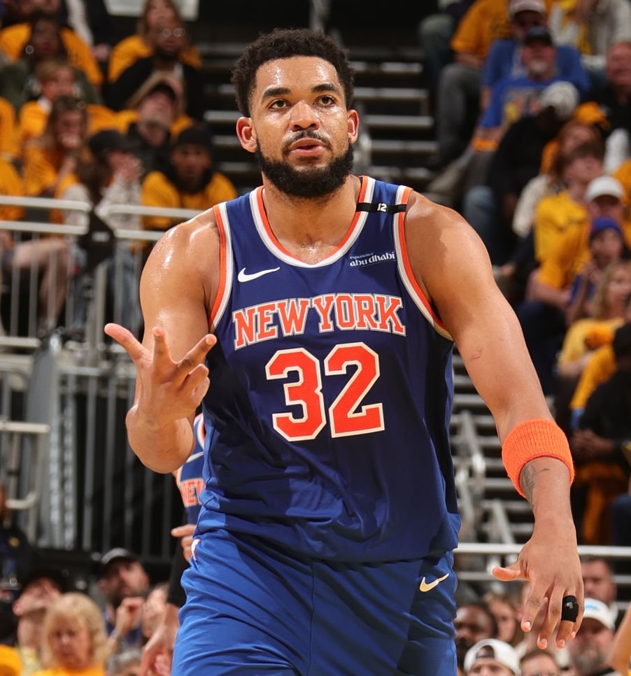 Karl-Anthony Towns as Knicks storm back to TAKE Game 3, 106-100:

24 points
20 in fourth

3 threes
All in fourth

15 rebounds
8 in fourth