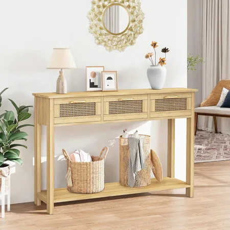 BestDealsCoNz's tweet image. Accentuate your space’s ambience. bit.ly/4jpNzcx #narrowtable #consoletable #hallwaytable #entryway #sofatable #sidetable #table #tvstand #homedecoration #livingroomfurniture #drawers #storage