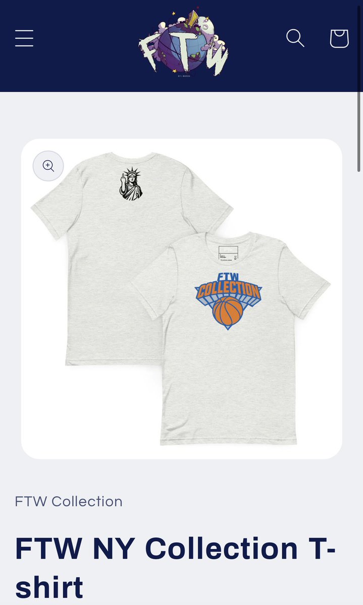 Ftwcollection.Com 

🗽💯🔵🟠 

Let’s Gooooo❗️❗️❗️

#Ftw #FreedomThroughWear #ftwcollection