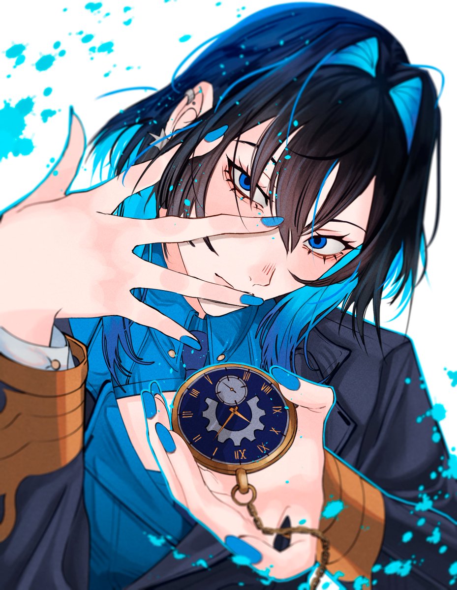 FineJey's tweet photo. ⌛️🩵
#kronillust https://t.co/sA01cSwxH1