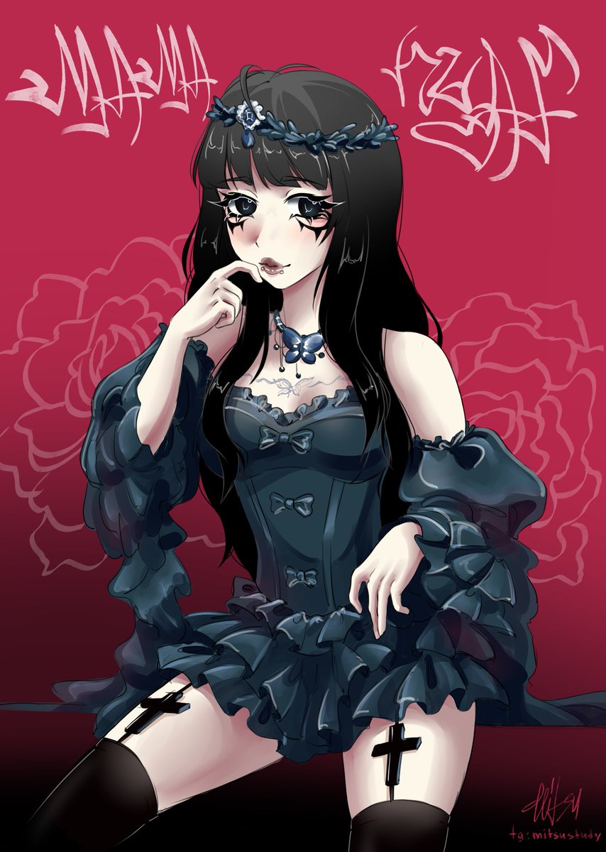 ForloardKanin's tweet image. Fanart mama nyaf