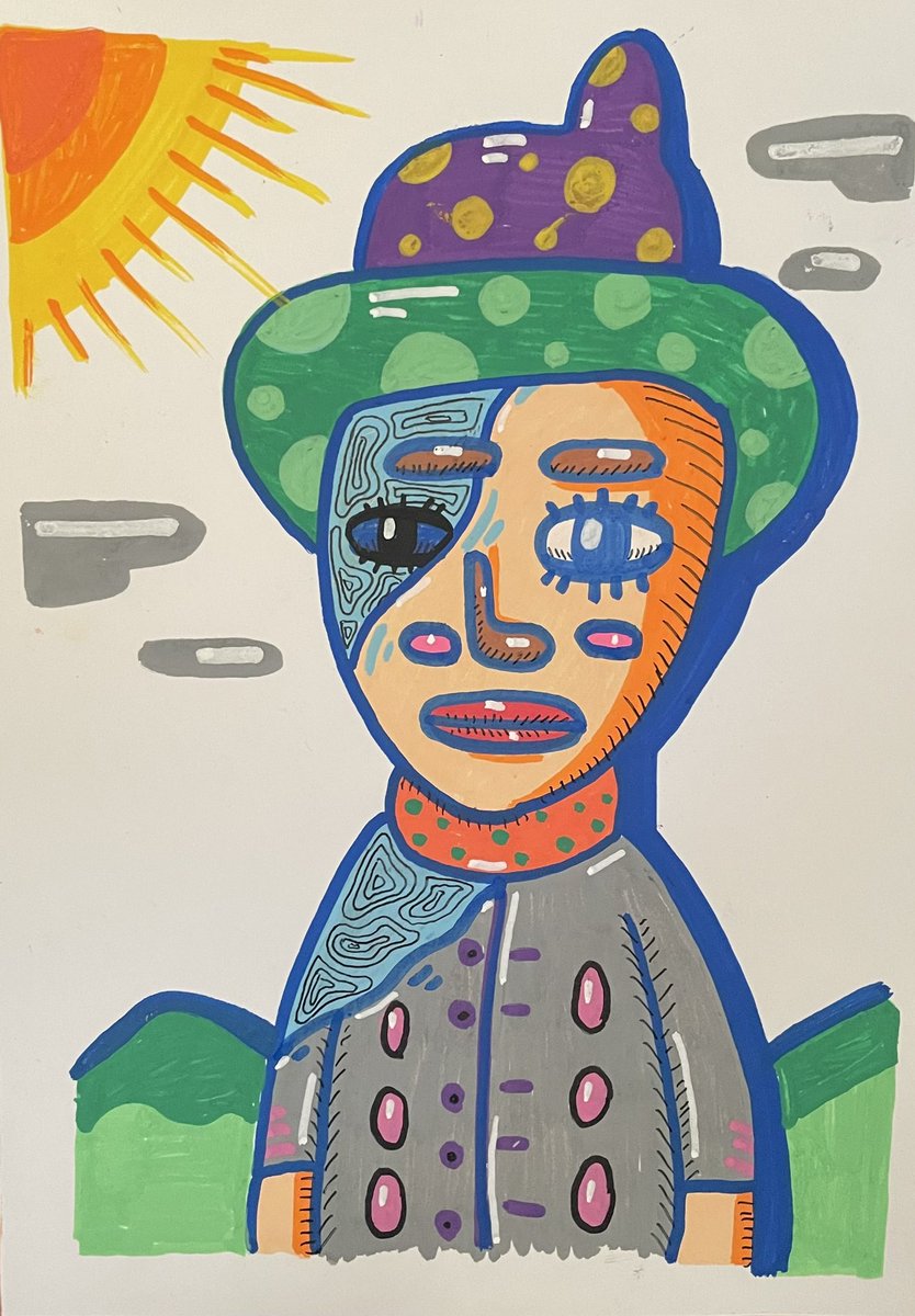 sharpman7373's tweet image. おはようございますー♪

自分は今年新卒でパーソナルトレーナーに就職させていただきました！

日々苦戦して大変な毎日です。

そんな中でぼーっとする時間はとても幸せ
彼のように自分もゆっくりと過ごしたいな

#nft #HEXA #opensea