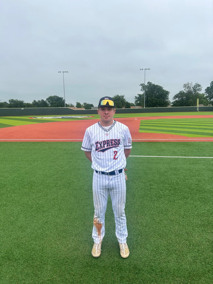 #OklahomaKickoffSS F: <a href="/OklahomaExpress/">Oklahoma Express Baseball</a> Graves 11, Brewer Baseball 2027 0
PoG: <a href="/HudsonEntrekin/">Hudson Entrekin</a> 3-3, 4 RBI, 3 SB