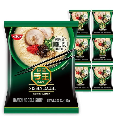 I just received Nissin RAOH Ramen Noodle Soup, Tonkotsu, 3.53 Ounce (Pack of 6) - Tonkotsu - 3.53 Ounce (Pack of 6) from enderwolfjack25 via Throne. Thank you! throne.com/shade7845 #Wishlist #Throne