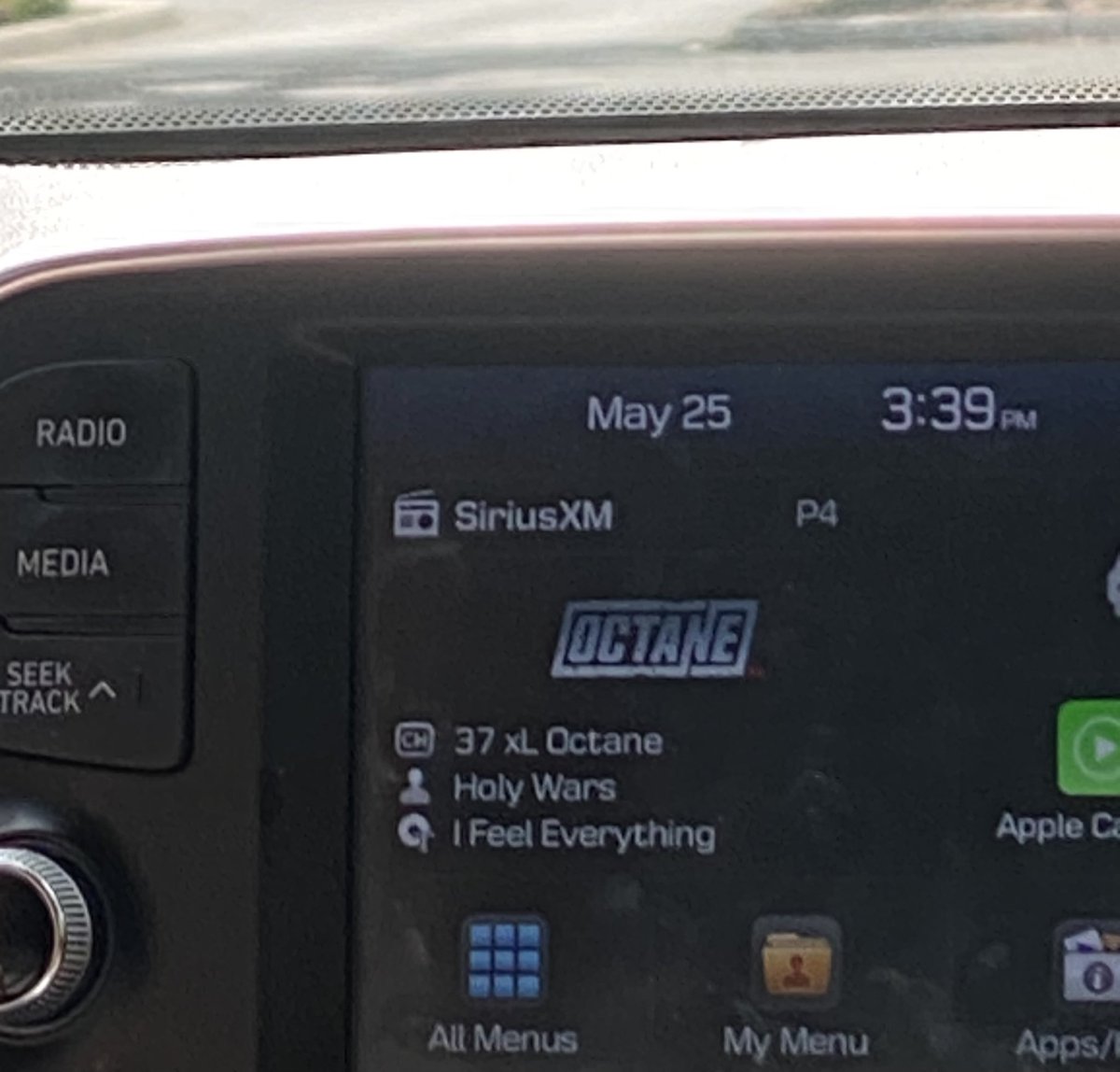 when the current fixation song comes on the radio