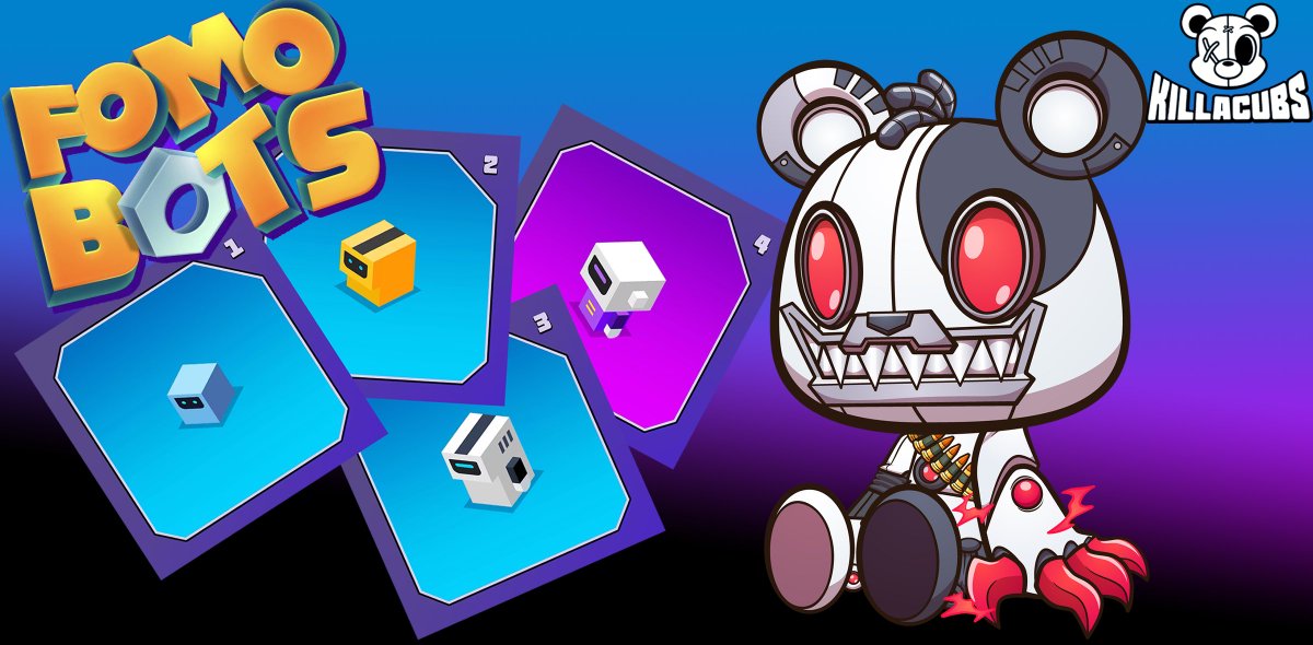 _DigiDigiDigi_'s tweet photo. If you like a little Defi with web3 games.
Or maybe you just like Defi.
Well @killabearsnft has the perfect blend of WEB3 Gaming and Defi with #FOMOBOTS Play the game to merge and increase value for more BOT$. If a few minutes of gaming is too much time. You can trade the coin if that’s your preference. My point being, this is not your typical game or meme coin. This is only the begging. Killa Games is still in the works.
Oh yeah…, did you forget?
This is a step in progress.
Not a new beginning but a migration of successful existing title to the Solona Blockchain. (Now everyone has gaming plans) Check the TL, this team is steady building and pushing the agenda. I won’t say it’s early but it’s a great opportunity.
#WeLikeFOMOBOTS
#WeLikeTheBears
@MutantLabs_