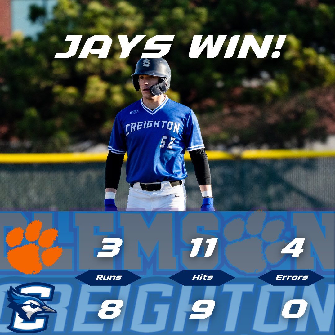 BluejayCB's tweet image. #BluejayMay continues behind a CG from Carter Galante! Day off tomorrow, opponent TBD on Tuesday