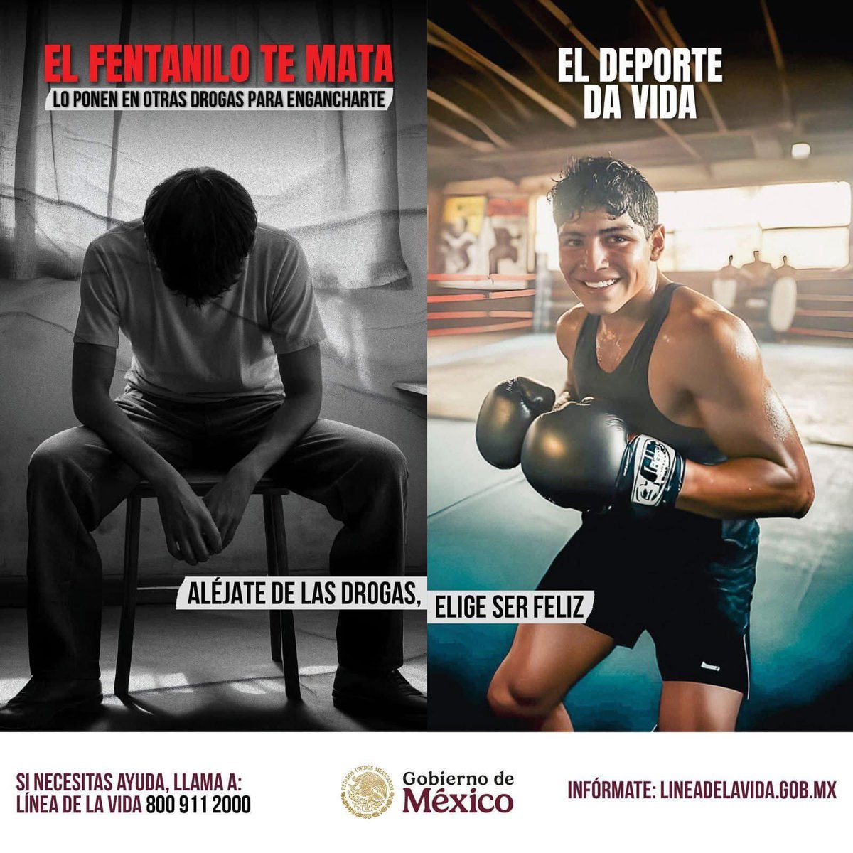 ¿Sabías que el fentanilo puede estar en muchas drogas sin que lo sepas? 🚫💊

El fentanilo es muy peligroso. ¡No te la juegues!

¡Cuida tu vida! 🫶🏽

Si necesitas ayuda, llama a la #LíneaDeLaVida: 📞 800 911 2000.

#ElFentaniloTeMata #AléjateDeLasDrogas #EligeSerFeliz