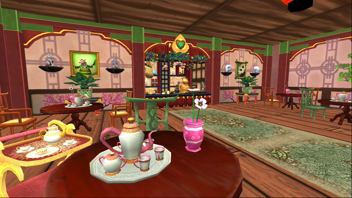 MicahArtsy's tweet image. Had a stressful day saving another world? Got Trolled on Cyclops Lane? Wu's Tea Room is the perfect place to relax and decompress. Bask in the tranquil vibes of Moolinda's homeland and enjoy a good cup of tea! 
Character: Valkoor MistStone
#MoolindaWuBirthday