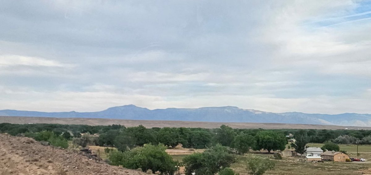 NewMexicoVibes's tweet photo. Made it to #The505. The #Manzanos in the distance. #NewMexico. https://t.co/A4jsF2zKMx