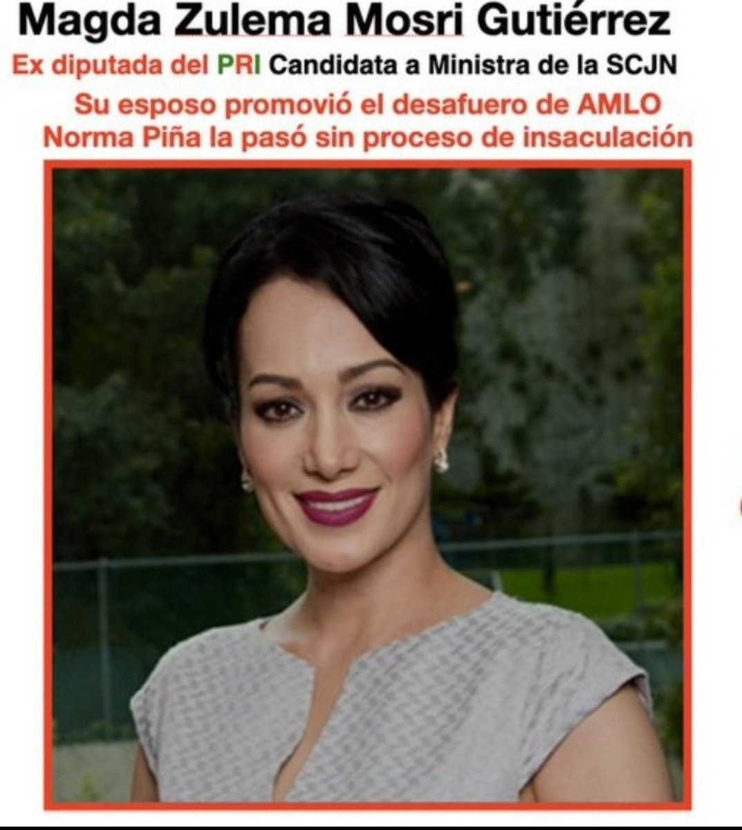 Jacinta_Camila's tweet photo. Ésa TROPAAAA 🇲🇽💖 
MUCHO ojo 👁️👁️👁️👁️ 
NI UN VOTO A ESTA SEÑORA!!! NI UN VOTO!!! https://t.co/IROtOAOISj