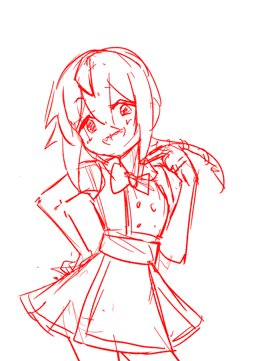 alin_laphel's tweet photo. 5 minute doodle for fenrir https://t.co/DakV6EfBiM