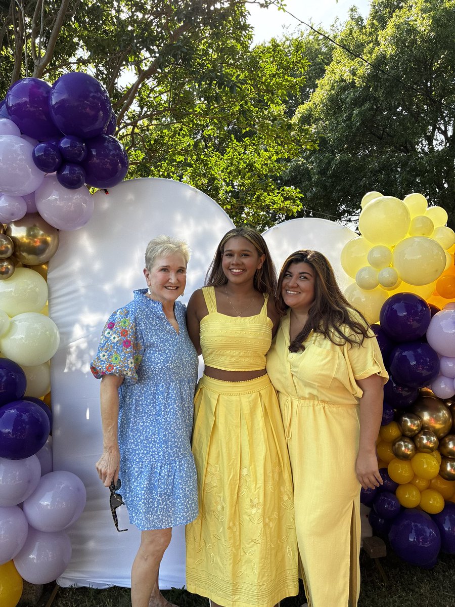 I had Fariba her senior year at RHS and now her daughter headed to LSU.