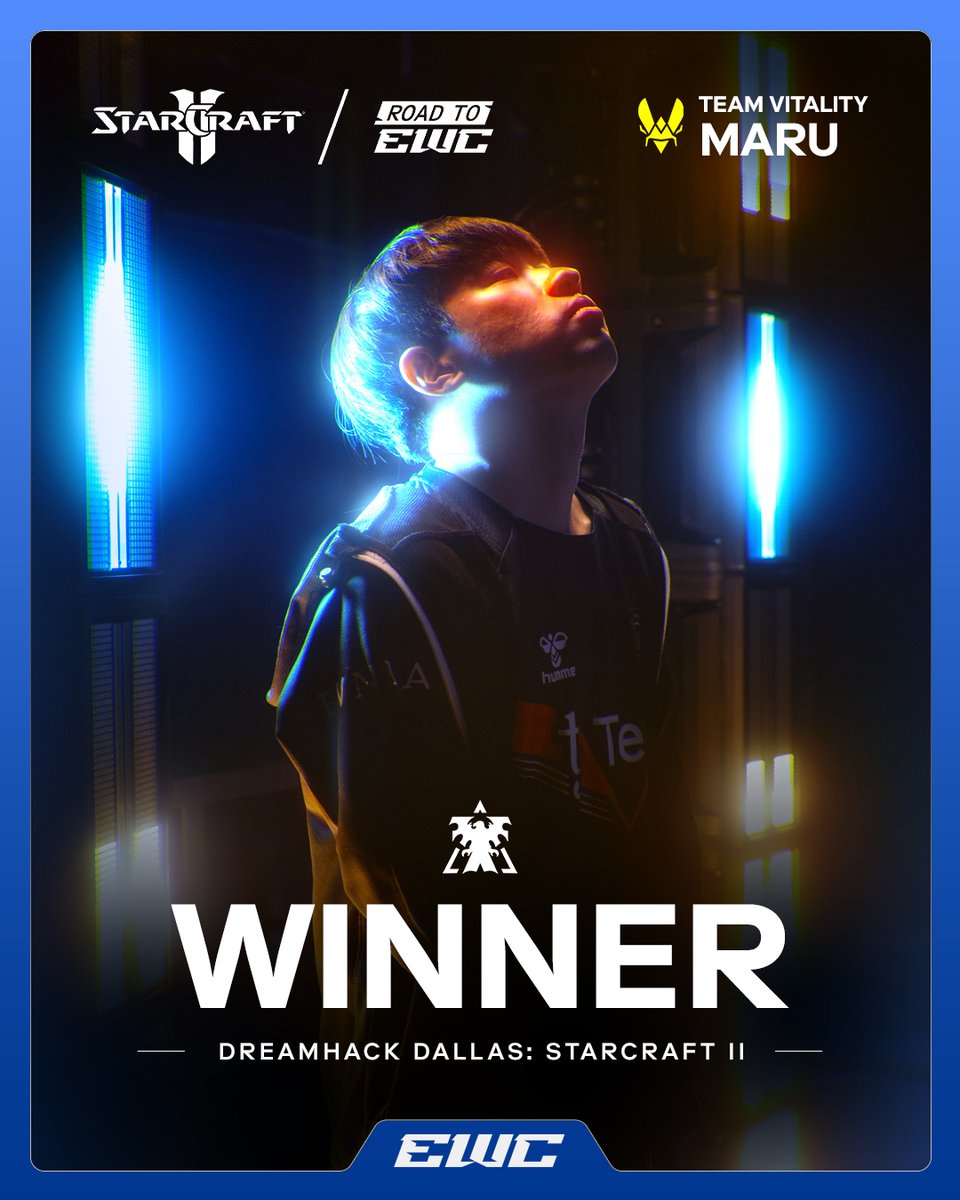 🔥 A 4:1 in the finals and we have a winner! 🔥

Congratulations to #Maru for taking first place in Road to EWC StarCraft II at DreamHack Dallas 👏👏👏