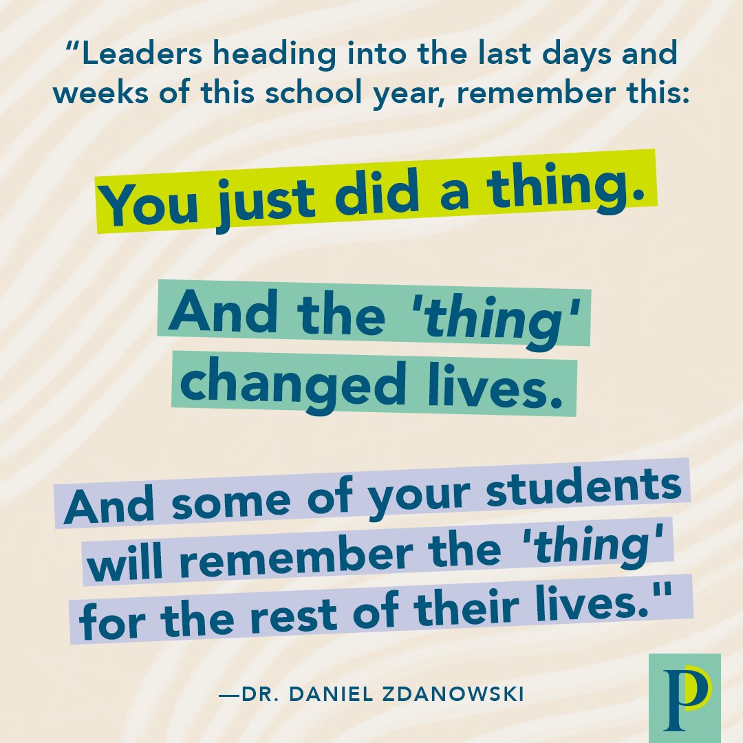 As you wrap up this school, remember: All your hard work mattered.

(Inspiration via P <a href="/Dr_Z_GCDisney/">Daniel T. Zdanowski, Ed.D.</a>)