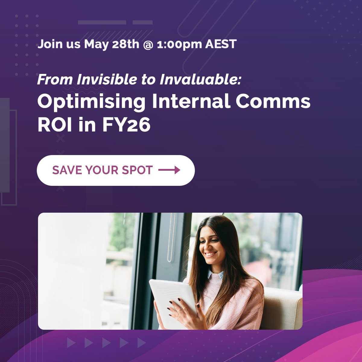 elcomCMS's tweet image. 🚨 FY26 planning alert: Is your comms strategy ready? Smart organisations are doing more with less by implementing streamlined strategies that deliver measurable ROI. Learn their practical approaches for FY26 success: hubs.li/Q03nVfLj0 #InternalComms #CommsTech