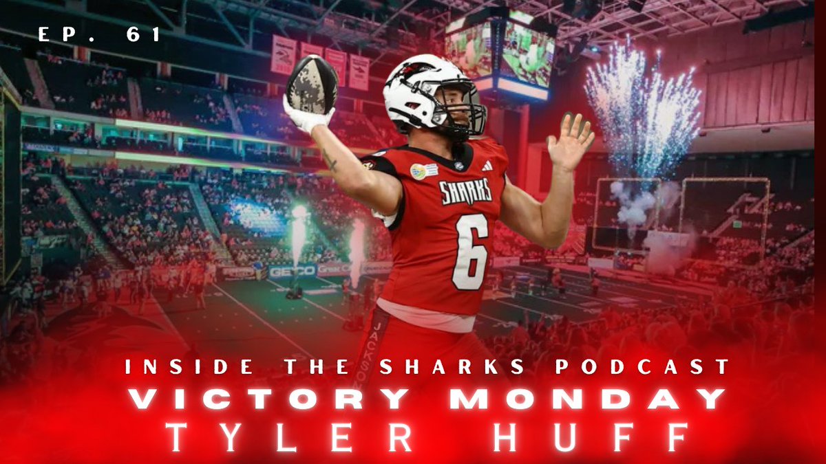 insharkspod's tweet photo. We couldn't wrap up our sixth Victory Monday episode of the season without featuring the actual #6! Although the man might still be running around in Indiana, Tyler Huff will indeed make an appearance on this week's edition of the Inside the Sharks Podcast
Monday: 8pm on Facebook https://t.co/kfWkNmJw1x