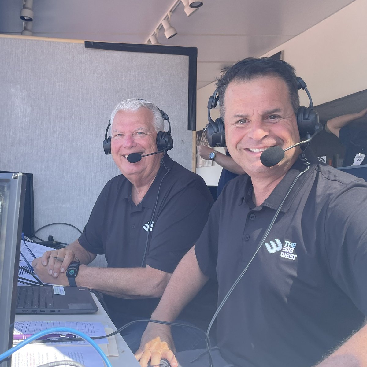 The Big West (@bigwestsports) on Twitter photo <a href="/CPMustangs/">Cal Poly Mustangs</a> <a href="/CalPolyBSB/">Cal Poly Baseball</a> <a href="/UCIAthletics/">UC Irvine Athletics</a> <a href="/UCIbsb/">UCI Baseball</a> The Big West would like to thank Steve Quis (<a href="/SteveQuis1/">Steve Quis</a>) and Coach John Kentera (<a href="/CoachKentera44/">John Kentera</a>) for a great job from the broadcast booth.
#𝗢𝗻𝗹𝘆𝗧𝗵𝗲𝗕𝗼𝗹𝗱 x #NCAABaseball <a href="/CPMustangs/">Cal Poly Mustangs</a> <a href="/CalPolyBSB/">Cal Poly Baseball</a> <a href="/UCIAthletics/">UC Irvine Athletics</a> <a href="/UCIbsb/">UCI Baseball</a> The Big West would like to thank Steve Quis (<a href="/SteveQuis1/">Steve Quis</a>) and Coach John Kentera (<a href="/CoachKentera44/">John Kentera</a>) for a great job from the broadcast booth.
#𝗢𝗻𝗹𝘆𝗧𝗵𝗲𝗕𝗼𝗹𝗱 x #NCAABaseball