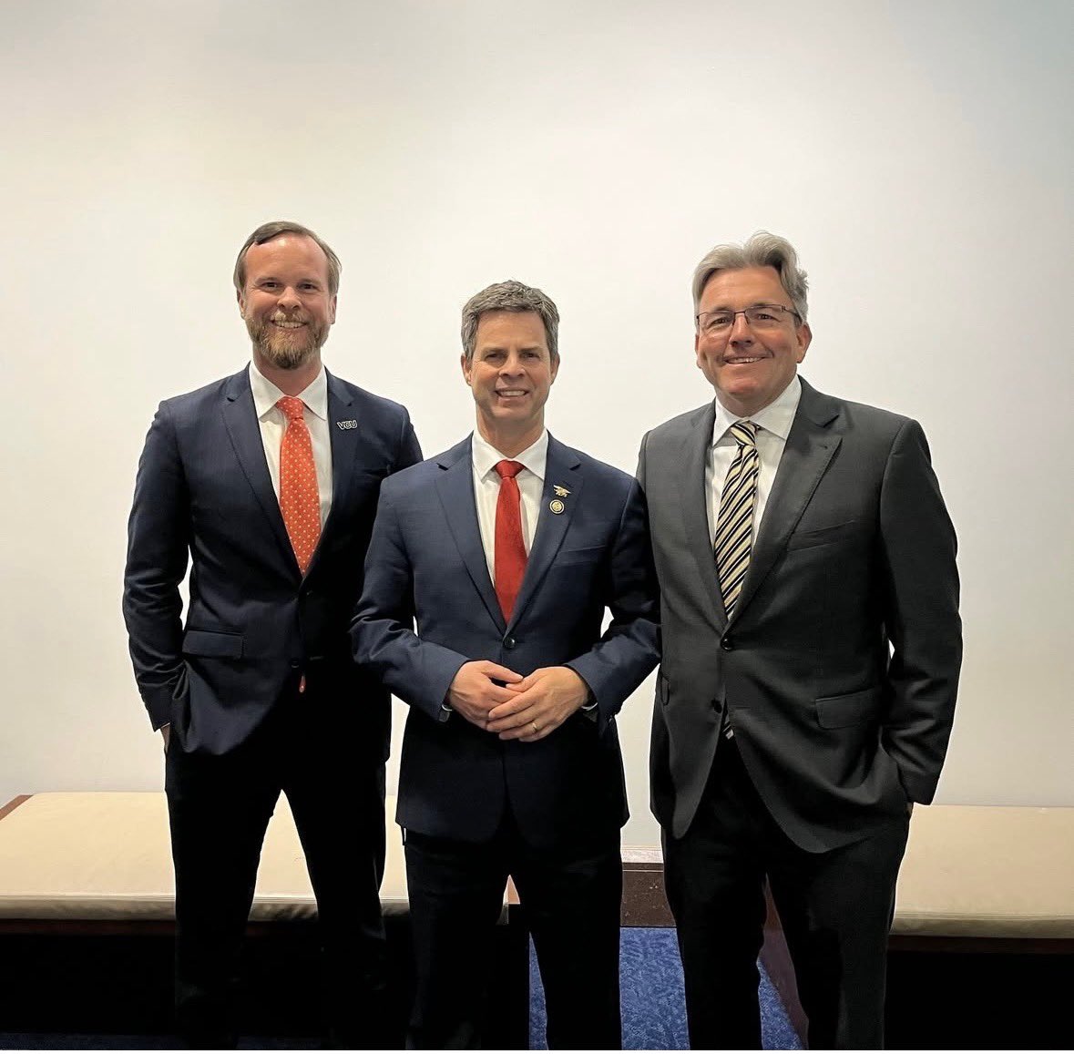 GoVCURamsAD's tweet image. Great day on the Hill earlier this week talking about college athletics. So many smart advocates like @RepJohnMcGuire and @RobWittman to help us position @VCUAthletics for success.