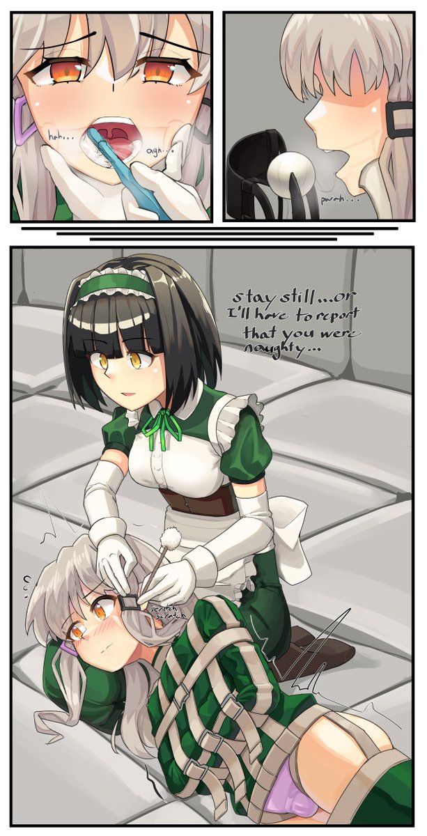While Charlotte is on vacation, Ilya is left in the capable hands of her personal maid...

based on the after scene of the story which you can read at archiveofourown.org/works/61750216 !