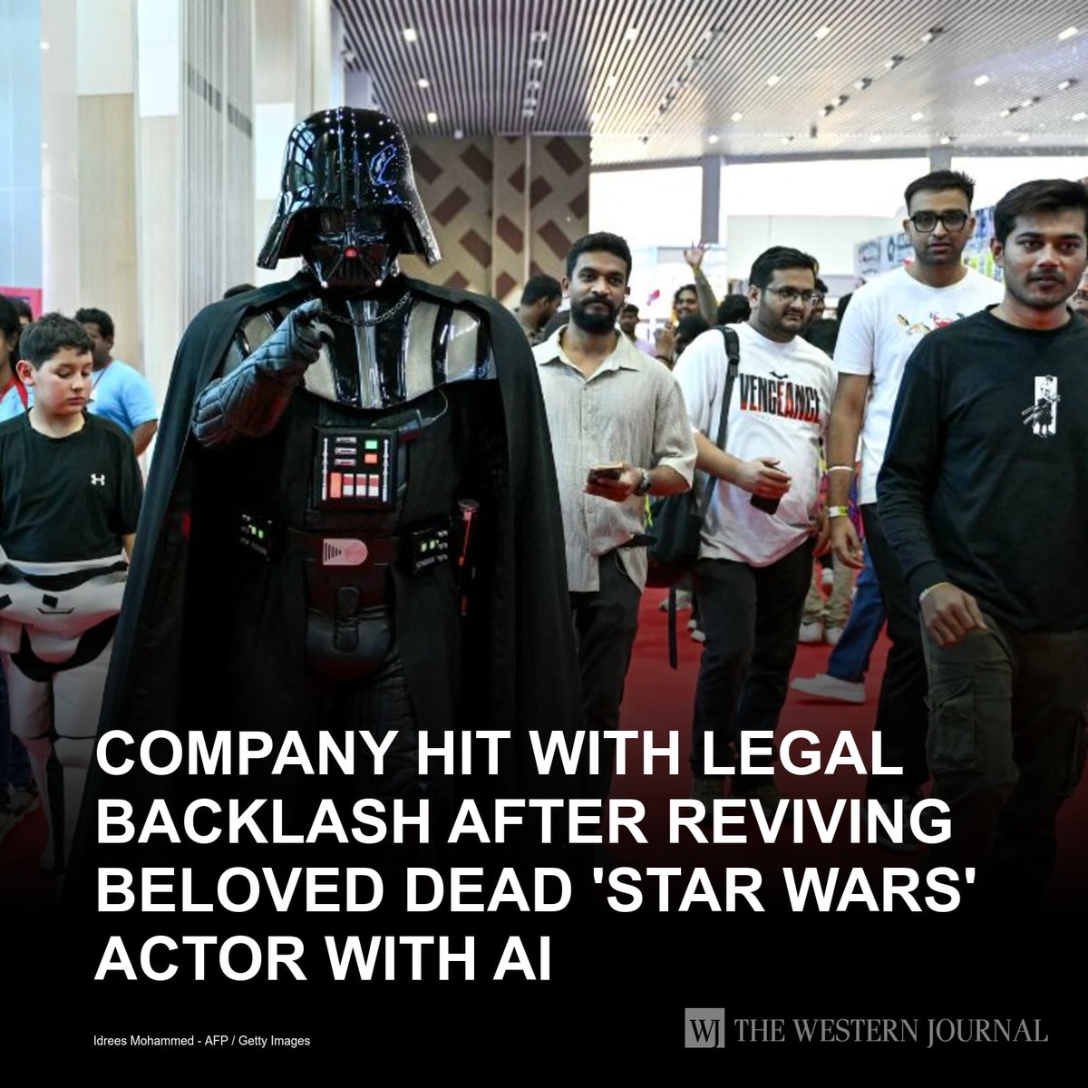 A digital production company perhaps best known for its work on the worldwide video game phenomenon "Fortnite" is facing legal repercussions after a decision to bring back a beloved silver screen villain with the help of artificial intelligence. The… w-j.co/s/0604b