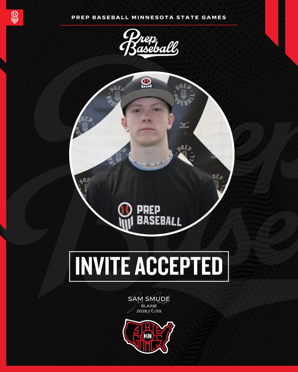Prep Baseball Minnesota (@prepbaseballmn) on Twitter photo ๐ ๐ถ๐ป๐ป๐ฒ๐๐ผ๐๐ฎ ๐ฆ๐๐ฎ๐๐ฒ ๐๐ฎ๐บ๐ฒ๐: ๐๐ฏ๐ท๐ช๐ต๐ฆ ๐๐ค๐ค๐ฆ๐ฑ๐ต๐ฆ๐ฅ โ
Sam Smude | <a href="/SamSmude/">SamSmude</a>
โน๏ธ 2028, C/SS, Blaine
๐ค loom.ly/kfsn4kY
๐๐ฆ๐ฒ๐ถ๐ฆ๐ด๐ต ๐บ๐ฐ๐ถ๐ณ ๐ช๐ฏ๐ท๐ช๐ต๐ฆ โก๏ธ loom.ly/a32Vm58 ๐ ๐ถ๐ป๐ป๐ฒ๐๐ผ๐๐ฎ ๐ฆ๐๐ฎ๐๐ฒ ๐๐ฎ๐บ๐ฒ๐: ๐๐ฏ๐ท๐ช๐ต๐ฆ ๐๐ค๐ค๐ฆ๐ฑ๐ต๐ฆ๐ฅ โ
Sam Smude | <a href="/SamSmude/">SamSmude</a>
โน๏ธ 2028, C/SS, Blaine
๐ค loom.ly/kfsn4kY
๐๐ฆ๐ฒ๐ถ๐ฆ๐ด๐ต ๐บ๐ฐ๐ถ๐ณ ๐ช๐ฏ๐ท๐ช๐ต๐ฆ โก๏ธ loom.ly/a32Vm58
