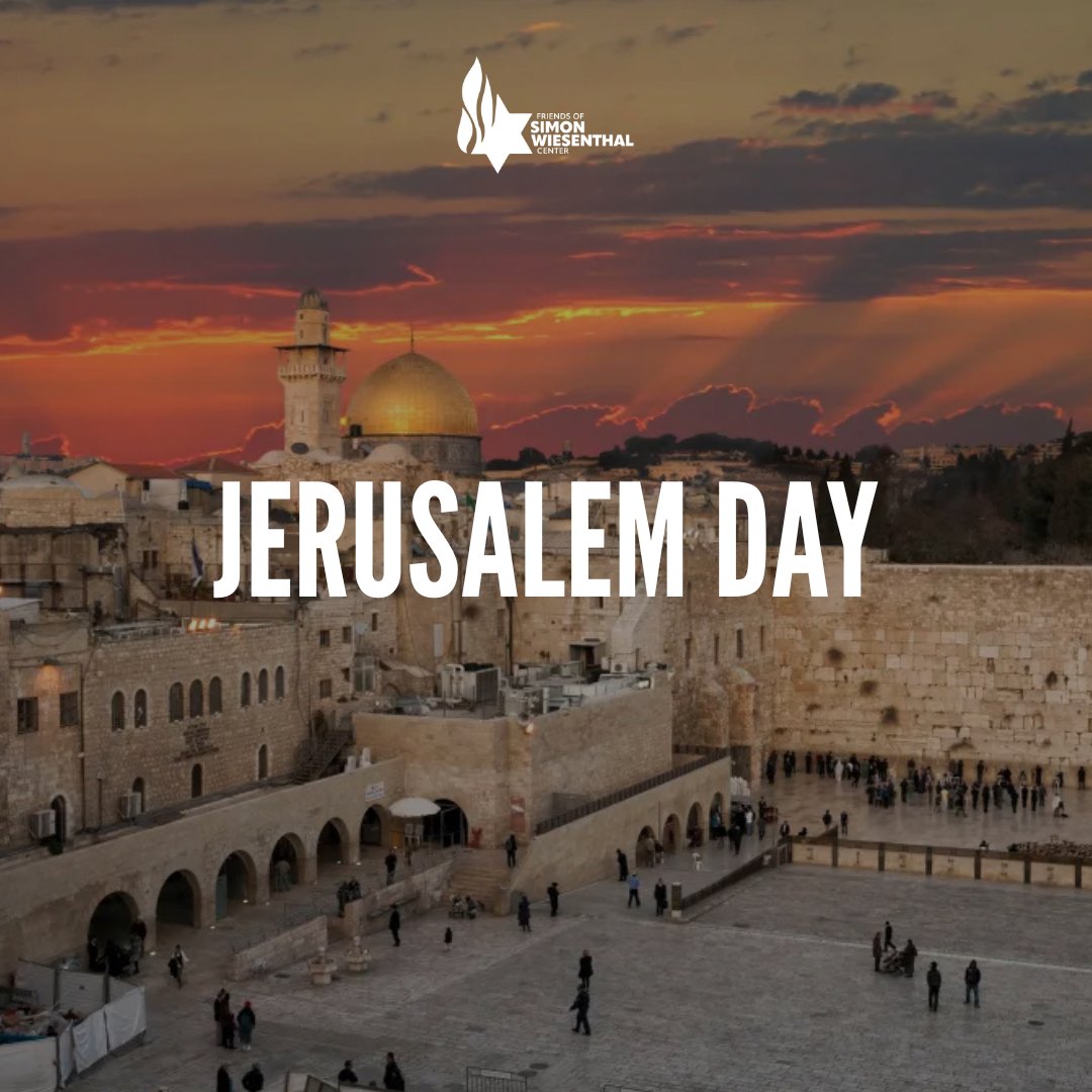Tonight marks Jerusalem Day (Yom Yerushalayim), commemorating the reunification of Jerusalem during the Six-Day War in 1967.

On this day, we celebrate the moment when Jewish access to the Old City, including the Western Wall, was restored for the first time in nearly two