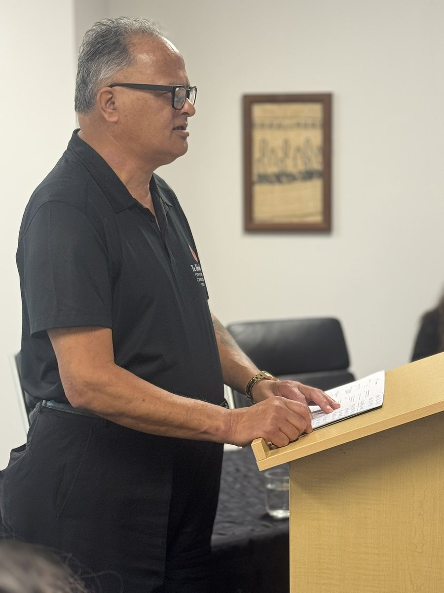 KohaoTe's tweet photo. #WAI3307
First witness in support of the claimants. Te Moana a Toi Iwi Māori Partnership Board co-chair Hone Te Rire shares with the Waitangi Tribunal his evidence about what it is like post-dis-establishment of Te Aka Whai Ora Māori Health Authority. https://t.co/x02FAiv1nD