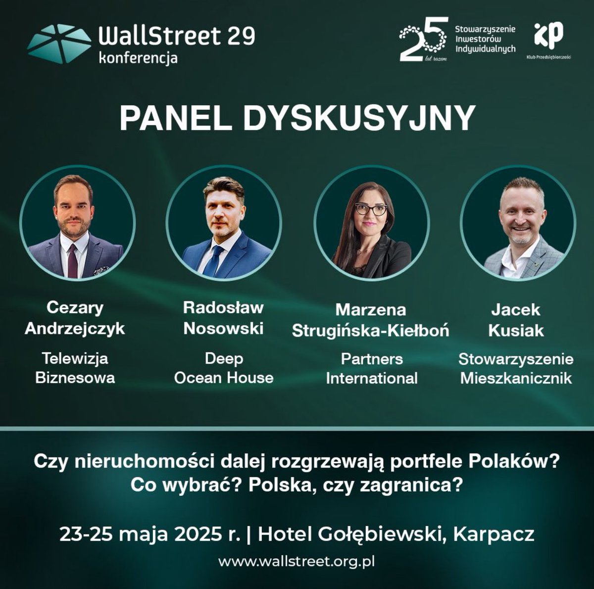 Deep Ocean House (@deepoceanhouse) on Twitter photo Czy tokenizacja nieruchomości to przyszłość inwestowania? 🏠📈
Mieliśmy zaszczyt uczestniczyć w panelu dyskusyjnym podczas konferencji WallStreet 29 – największego wydarzenia dla inwestorów indywidualnych w Polsce. 🇵🇱
Nasz CEO, <a href="/RNosowski/">Radosław Nosowski</a> 🎙️, poruszył temat alternatywnych form Czy tokenizacja nieruchomości to przyszłość inwestowania? 🏠📈
Mieliśmy zaszczyt uczestniczyć w panelu dyskusyjnym podczas konferencji WallStreet 29 – największego wydarzenia dla inwestorów indywidualnych w Polsce. 🇵🇱
Nasz CEO, <a href="/RNosowski/">Radosław Nosowski</a> 🎙️, poruszył temat alternatywnych form