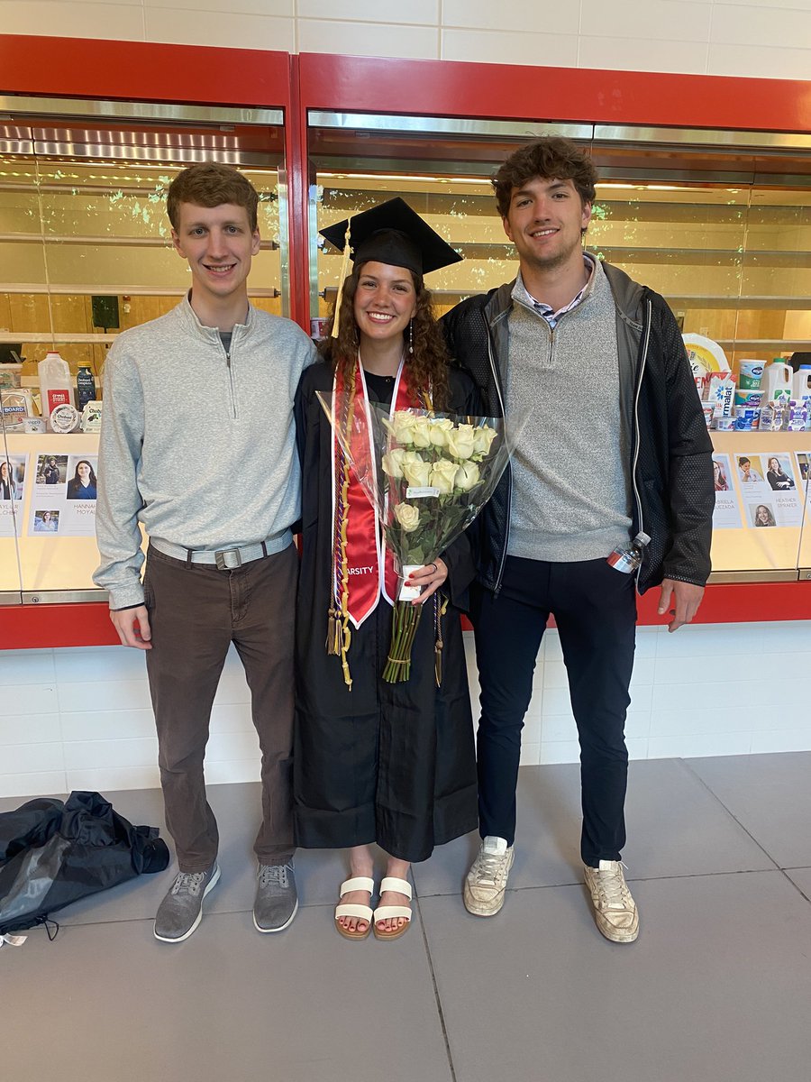 She did it! Congratulations <a href="/rud_gabbie/">Gabbie Rud</a> what an amazing ride ❤️🤍🏒 Friends and memories forever 🥰 amazing photo credit to @cornellwhockey media team!  #cornellgraduation