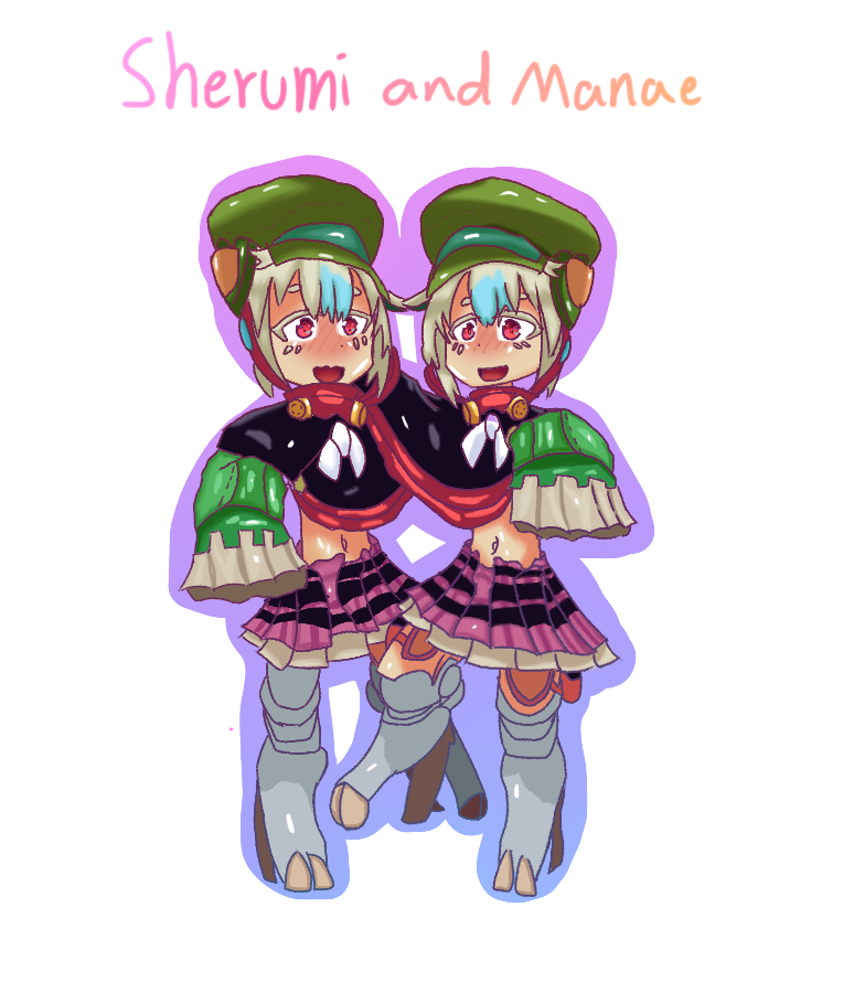 Notquitejackly's tweet photo. They look so cute together (>W<)
#madeinabyssfanart #sherumi #Menae https://t.co/20YV66jdp4