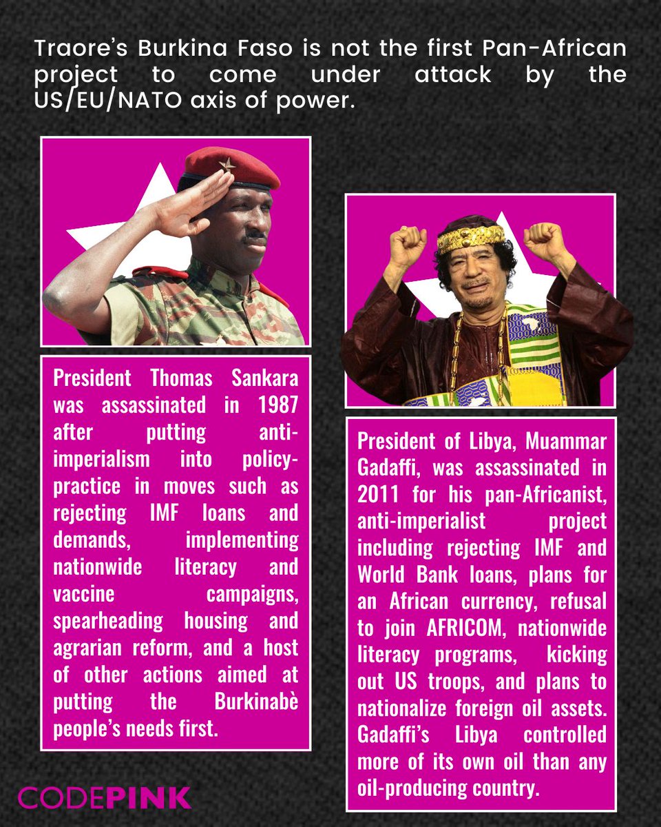 As the US ramps up attacks on Burkina Faso's President Ibrahim Traoré and the AES - remember, the biggest threat to the United States is a unified Africa in control of its resources.