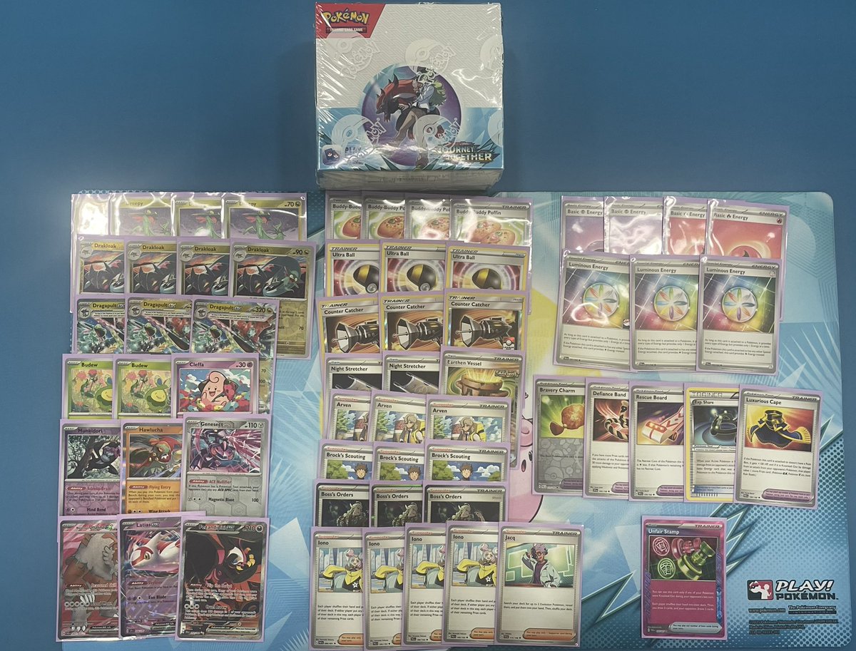 Calvin Connor (@calvinconnortcg) on Twitter photo 91/1688 at the Portland regional championship with dragapult super unfortunate end to my day when I was 8/2 and was unable to close out the last two games so ended up 8/4 pretty unfortunate matchups, and draws in the last two.
Shoutout <a href="/FCBCArmor/">FCBC</a> <a href="/TabletopVillage/">Tabletop Village</a> <a href="/HeritageAuction/">Heritage Auctions</a> 91/1688 at the Portland regional championship with dragapult super unfortunate end to my day when I was 8/2 and was unable to close out the last two games so ended up 8/4 pretty unfortunate matchups, and draws in the last two.
Shoutout <a href="/FCBCArmor/">FCBC</a> <a href="/TabletopVillage/">Tabletop Village</a> <a href="/HeritageAuction/">Heritage Auctions</a>