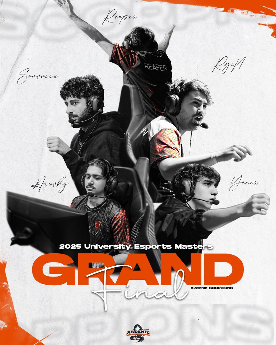 2025 University Esports Masters Turnuvasında Finaldeyiz. 
Turnuva boyunca çok fazla destek görmedik ancak kardeşlerim ile omuz omuza finale gelmek ve belki de Avrupa Şampiyonu olabilecek olmak inanılmaz gurur verici. Sırada Kupayı Türkiye'ye getirmek var. #EZFORAS