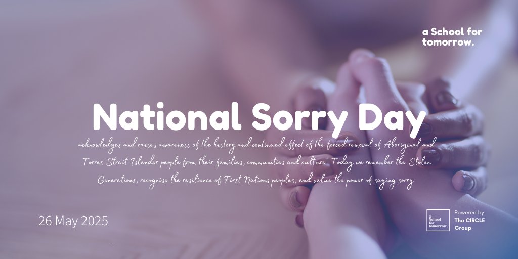 We recognise the intergenerational trauma that remains for First Nations peoples and our pledge is to build a world that can heal through our unwavering commitment to truth telling through the power of story and education. #SorryDay
