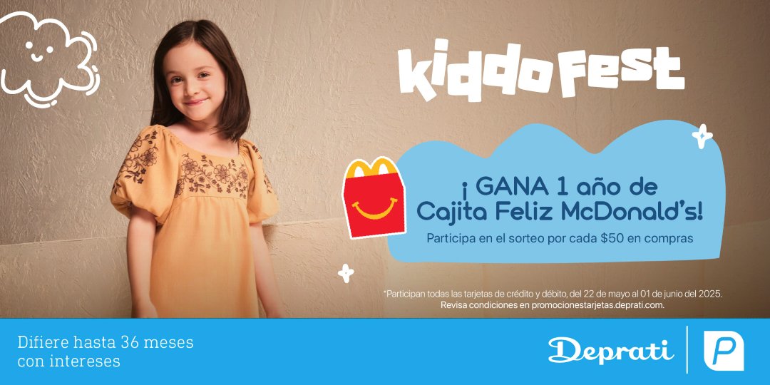 🤗 ¡Utiliza tu PacifiCard en Deprati y OBTÉN el obsequio soñado para los más chiquitos del hogar! 🍔🎁 Difiere tus consumos hasta 36 meses.💳
deprati.com.ec