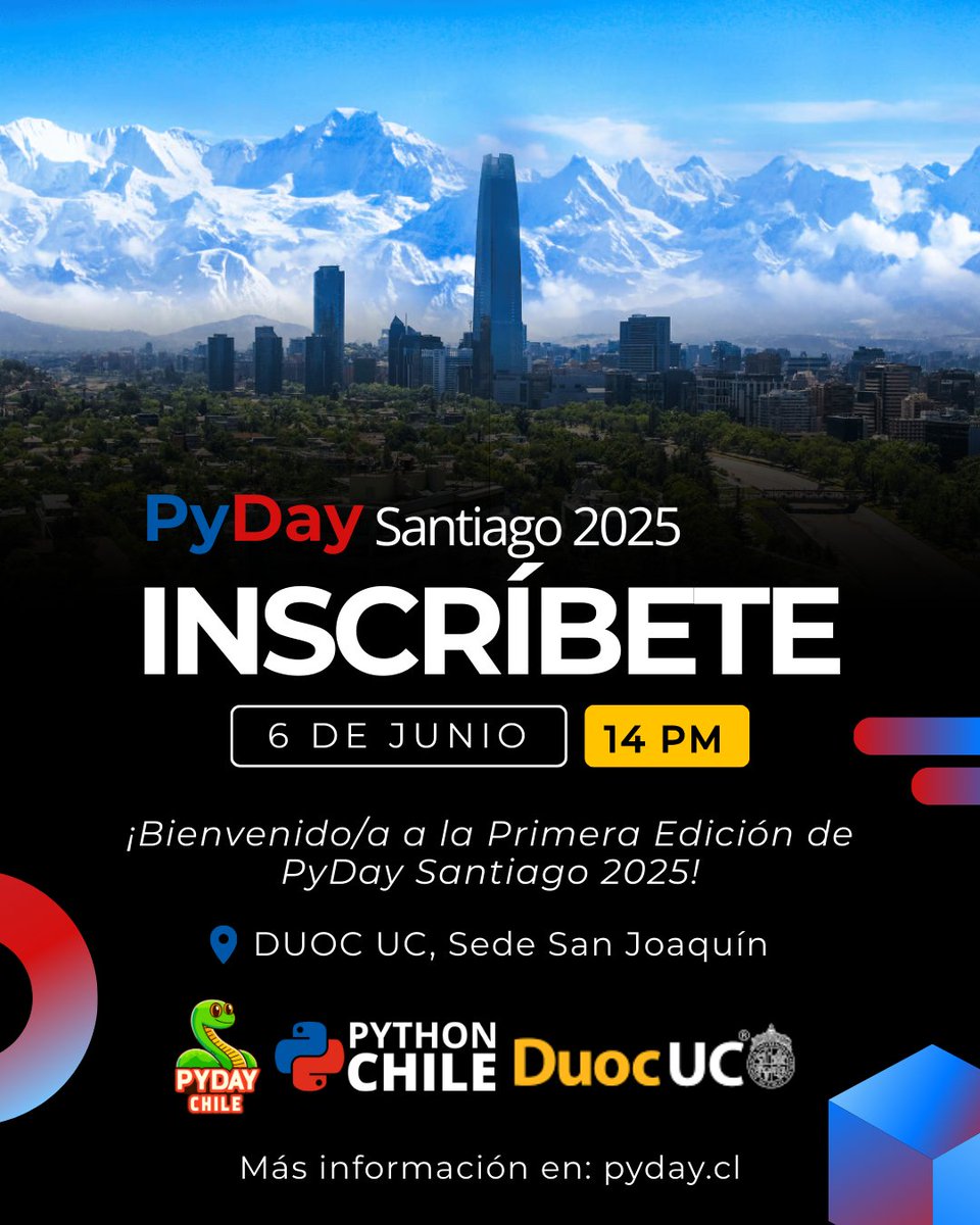 Python Chile tweet media