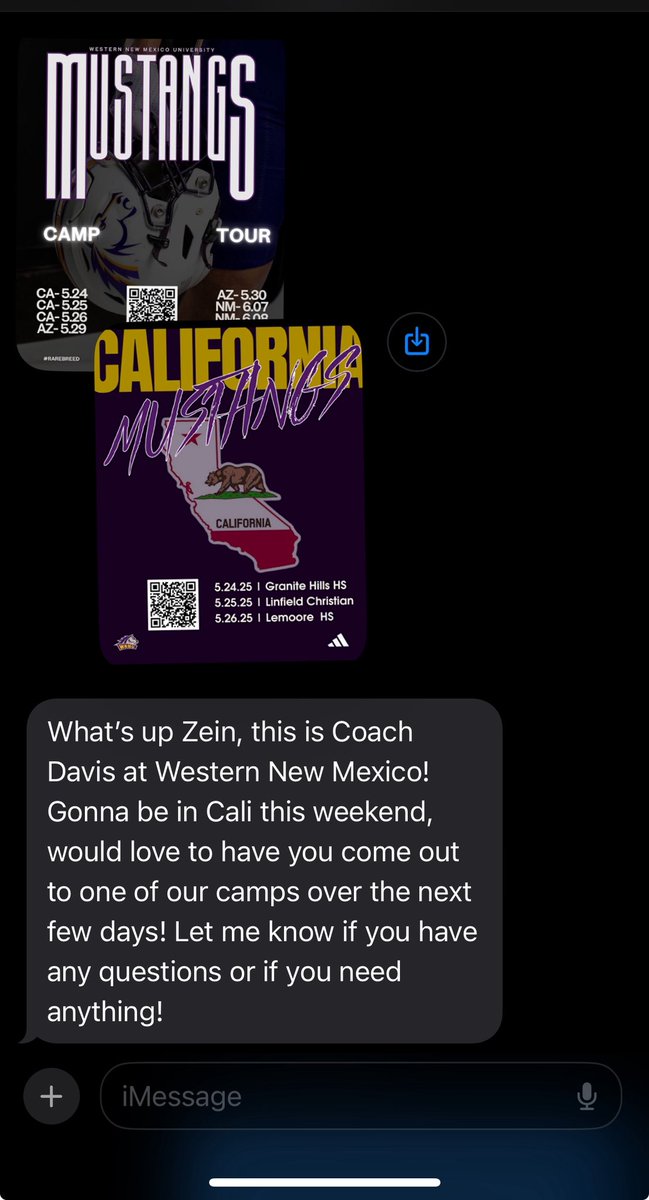 Zein Abdelaziz (@zeinz64776) on Twitter photo Thank you for inviting me to show my skills and compete <a href="/CoachDavis04/">Hunter Davis</a> <a href="/gavinlutman18/">Coach Gavin Lutman</a> <a href="/WNMUFootball/">WNMU Mustang Football</a> <a href="/Coach_Castaneda/">Matt Castaneda, M.Ed</a> <a href="/brahmafootball/">Brahma Football</a> Thank you for inviting me to show my skills and compete <a href="/CoachDavis04/">Hunter Davis</a> <a href="/gavinlutman18/">Coach Gavin Lutman</a> <a href="/WNMUFootball/">WNMU Mustang Football</a> <a href="/Coach_Castaneda/">Matt Castaneda, M.Ed</a> <a href="/brahmafootball/">Brahma Football</a>
