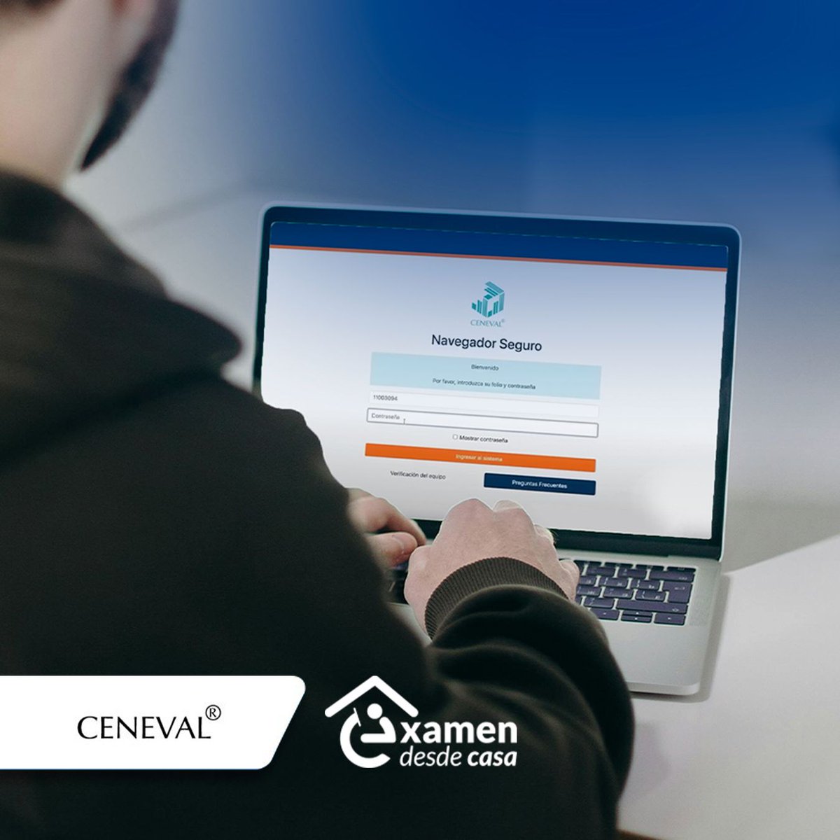 Este fin de semana ROMPIMOS RÉCORD con más de 75mil sustentantes de forma simultánea en la aplicación del Examen desde casa del CENEVAL, una modalidad de examen que se lleva a cabo en línea utilizando Inteligencia Artificial (IA), ¡se trata de la aplicación más grande en la