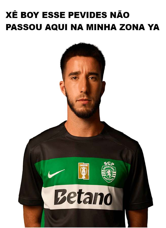 Alguém viu o Pevides?