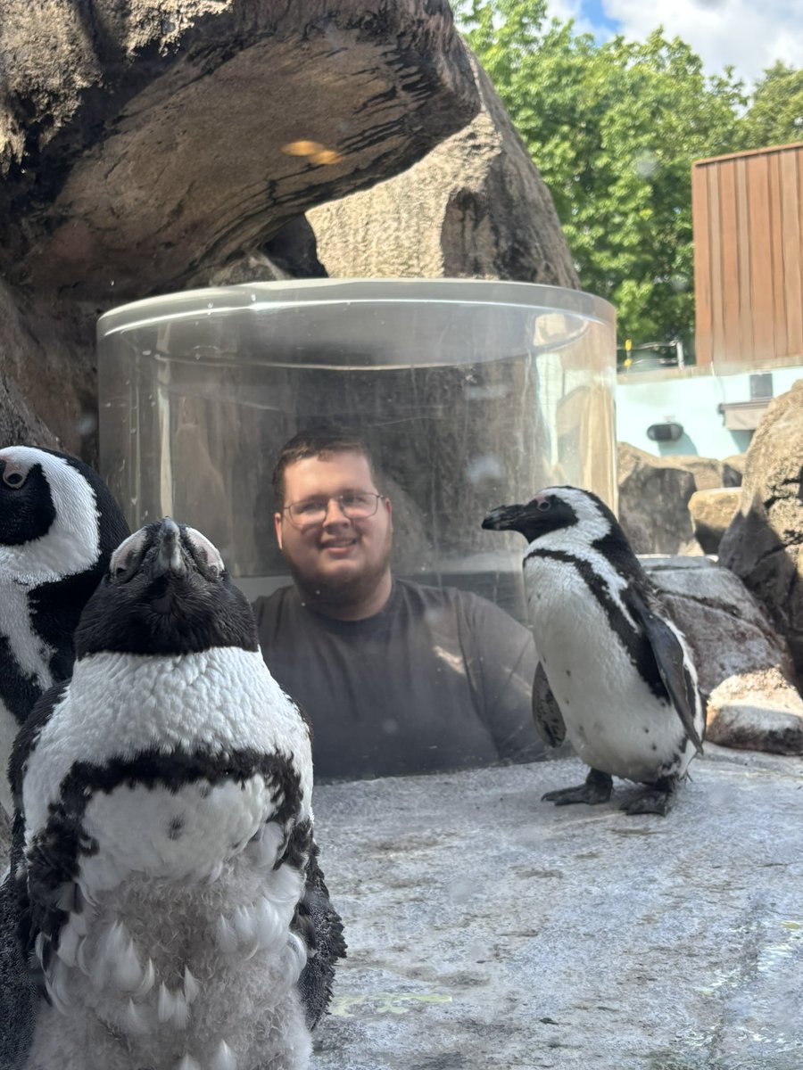 I got to meet the Pittsburgh (‘s national aviary) Penguins!