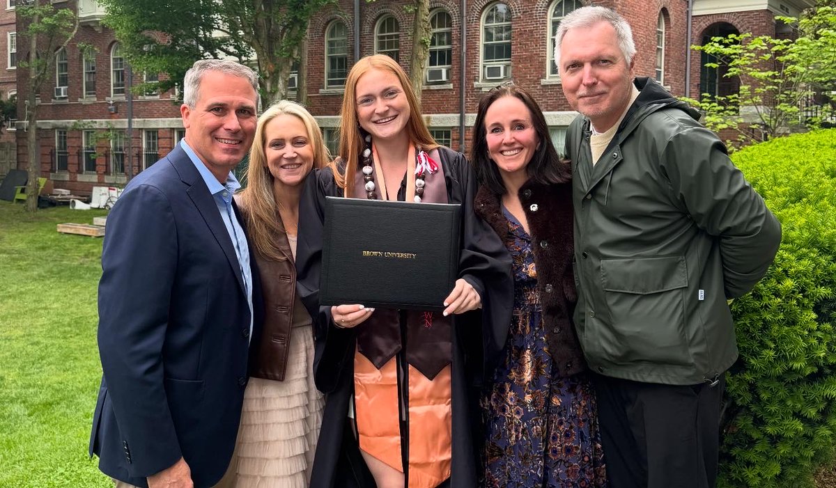 Dr. Dana Suskind (@drdanasuskind) on Twitter photo A very proud moment with <a href="/Econ_4_Everyone/">John A. List</a>, watching my bonus daughter Greta graduate from <a href="/BrownUniversity/">Brown University</a> with a full heart and the world at her feet. John and I were thrilled to celebrate with her mom, my parents and her proud and adoring siblings ♥️ A very proud moment with <a href="/Econ_4_Everyone/">John A. List</a>, watching my bonus daughter Greta graduate from <a href="/BrownUniversity/">Brown University</a> with a full heart and the world at her feet. John and I were thrilled to celebrate with her mom, my parents and her proud and adoring siblings ♥️