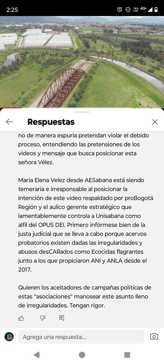 Ruralia Urbana (@ruraliaurbana) on Twitter photo Con temeridad se pronuncia <a href="/Aesabana/">AESABANA</a> y su Directora Ejecutiva, aliados de <a href="/ProbogotaRegion/">Probogotá Región</a>, exigiendo un oscuro y obtuso trazado PARA la Troncal de Los Andes en Chía Cundinamarca, que no ha sido sometida a Diagnóstico Ambiental de Alternativas por parte de <a href="/Accenorte/">Concesión AcceNorte S.A.S.</a>, violando de Con temeridad se pronuncia <a href="/Aesabana/">AESABANA</a> y su Directora Ejecutiva, aliados de <a href="/ProbogotaRegion/">Probogotá Región</a>, exigiendo un oscuro y obtuso trazado PARA la Troncal de Los Andes en Chía Cundinamarca, que no ha sido sometida a Diagnóstico Ambiental de Alternativas por parte de <a href="/Accenorte/">Concesión AcceNorte S.A.S.</a>, violando de